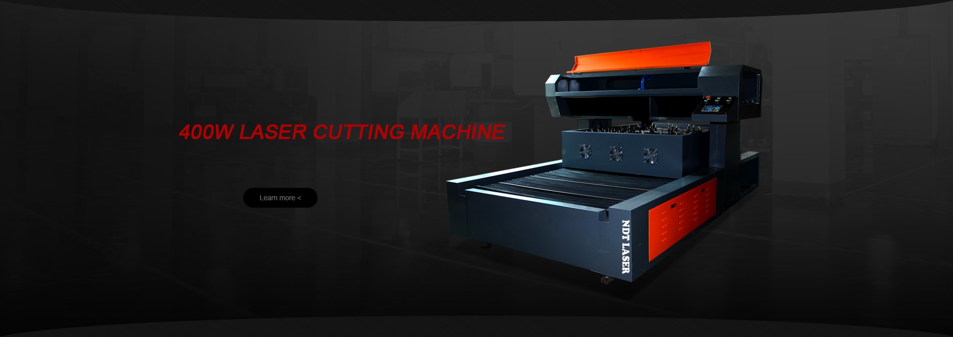 400W laser cutting machine